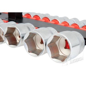 YATO KLUCZE Z GRZECHOTKĄ 1/2" 72Z ZESTAW 19 SZT