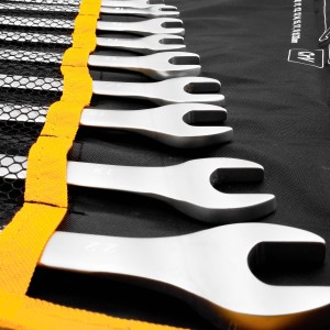 VOREL ZESTAW KLUCZY PŁASKO-OCZKOWYCH NA PŁACHCIE CRV 6-22MM 12SZT.