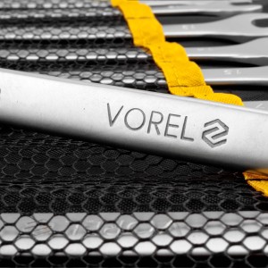 VOREL ZESTAW KLUCZY PŁASKO-OCZKOWYCH NA PŁACHCIE CRV 6-22MM 12SZT.