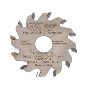 CMT TARCZA WIDIOWA PODCINAK DO PŁYTY LAMINOWANEJ HM 80X20 MM 12Z