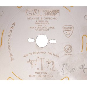 CMT TARCZA TNĄCA WIDIOWA DO PŁYT LAMINOWANYCH HM 300X30 MM 96Z