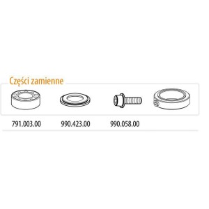 CMT FREZ PROSTY Z DOLNYM ŁOŻYSKIEM HM I25,4 D12,7 L70,7 S8 Z3 906.227.11