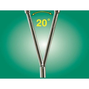 SATA PRZEDŁUŻKA DUPLEX DO NASADEK 1/2" 127MM