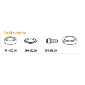CMT FREZ PROSTY Z DOLNYM ŁOŻYSKIEM HM I12,7 D9,5 L55,5 S8 906.096.11