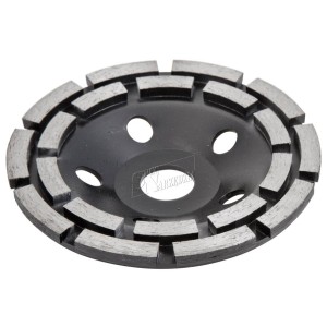 CORONA TARCZA DO SZLIFOWANIA BETONU PODWÓJNY SEGMENT C4686 125X22,23 MM
