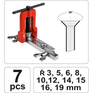 YATO ZESTAW DO RĘCZNEGO ROZSZERZANIA RUR 3-19MM