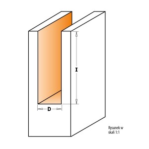CMT FREZ PROSTY WIERCĄCY HM D18 I30 L70 S8 174.181.11