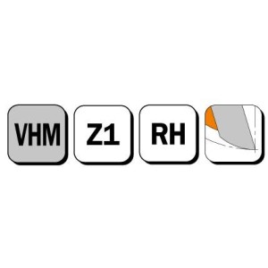 CMT FREZ TRYMUJĄCY VHM A7 D6 I6 L38,1 S6 743.060.11