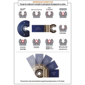 CMT BRZESZCZOT DO URZĄDZEŃ WIELOFUNKCYJNYCH OMM03 28MM DO CIĘCIA WGŁĘBNEGO W DREWNIE