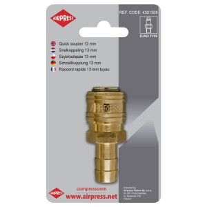 AIRPRESS SZYBKOZŁĄCZE WTYK 13MM EURO 1/2"