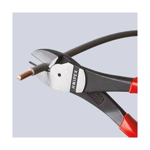 KNIPEX SZCZYPCE TNĄCE BOCZNE O ZWIĘKSZONYM PRZEŁOŻENIU 250MM