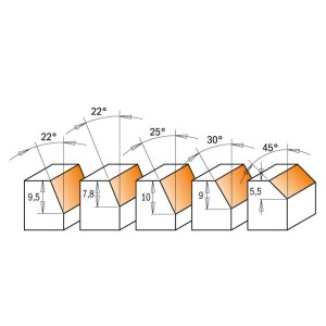 CMT FREZ DO UKOSOWANIA HM A45 D27 I5,5 L51,5 S8