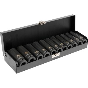 YATO ZESTAW NASADEK UDAROWYCH DŁUGICH 1/2" 10-24MM 11SZT.