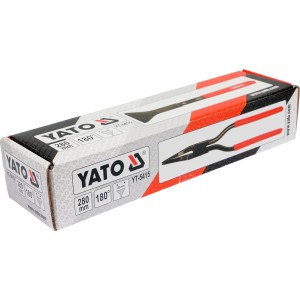 YATO SZCZYPCE PROSTE DO GIĘCIA BLACH 280MM