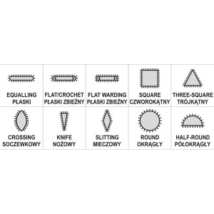 YATO ZESTAW PILNIKÓW I IGLAKÓW 10 SZT.
