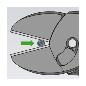 KNIPEX SZCZYPCE TNĄCE BOCZNE WZMOCNIONE 180MM