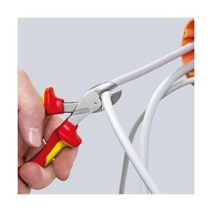 KNIPEX SZCZYPCE TNĄCE BOCZNE X-CUT VDE IZOLOWANE 160MM