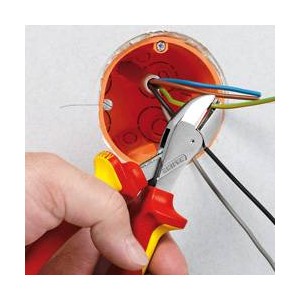 KNIPEX SZCZYPCE TNĄCE BOCZNE X-CUT VDE IZOLOWANE 160MM