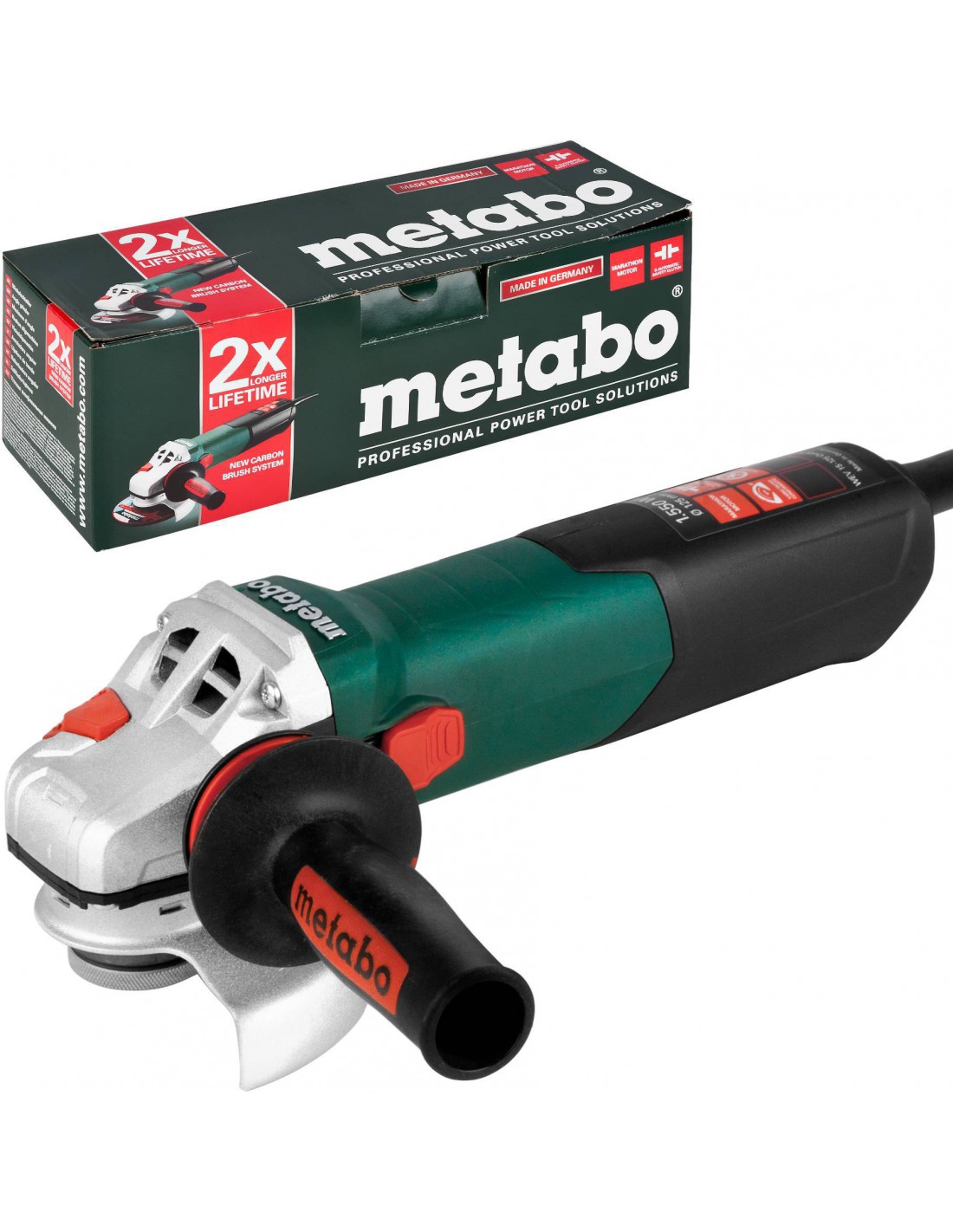 Metabo WEV 15-125 Quick HT Szlifierka Kątowa Regulacją 600562000