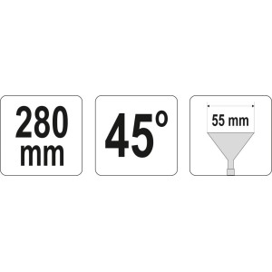 YATO SZCZYPCE DO GIĘCIA BLACH 45 STOPNI 280MM