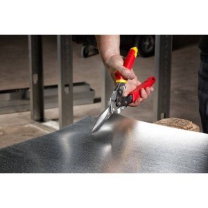 MILWAUKEE NOŻYCE DO BLACHY METALU LEWE/PRAWE/PROSTE ZESTAW 3 SZT.