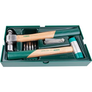 SATA WKŁAD DO WÓZKA MŁOTKI PRZECINAKI SZCZELINOMIERZ