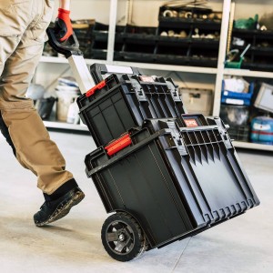 QBRICK SKRZYNKA NARZĘDZIOWA NA KÓŁKACH SYSTEM ONE CART 58,5X43,8X69CM