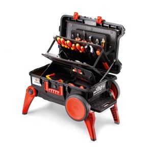 WIHA ZESTAW NARZĘDZI DLA ELEKTRYKA COMPETENCE XXL III 100CZ WALIZKA