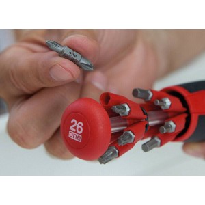 WIHA WKRĘTAK Z MAGAZYNIKIEM BITÓW LIFTUP 26ONE 26 ELEMENTÓW