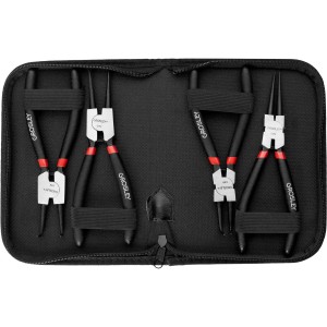 Grosley Zestaw Szczypiec Segera Końcówki Pełne 7" 180mm 4szt. Etui