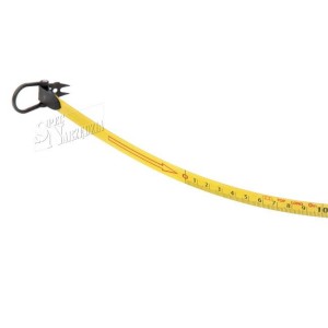 NIVEL SYSTEM TAŚMA MIERNICZA STALOWA ST-30A MIARA ZWIJANA Z ROZBIEGÓWKĄ 13MM 30M