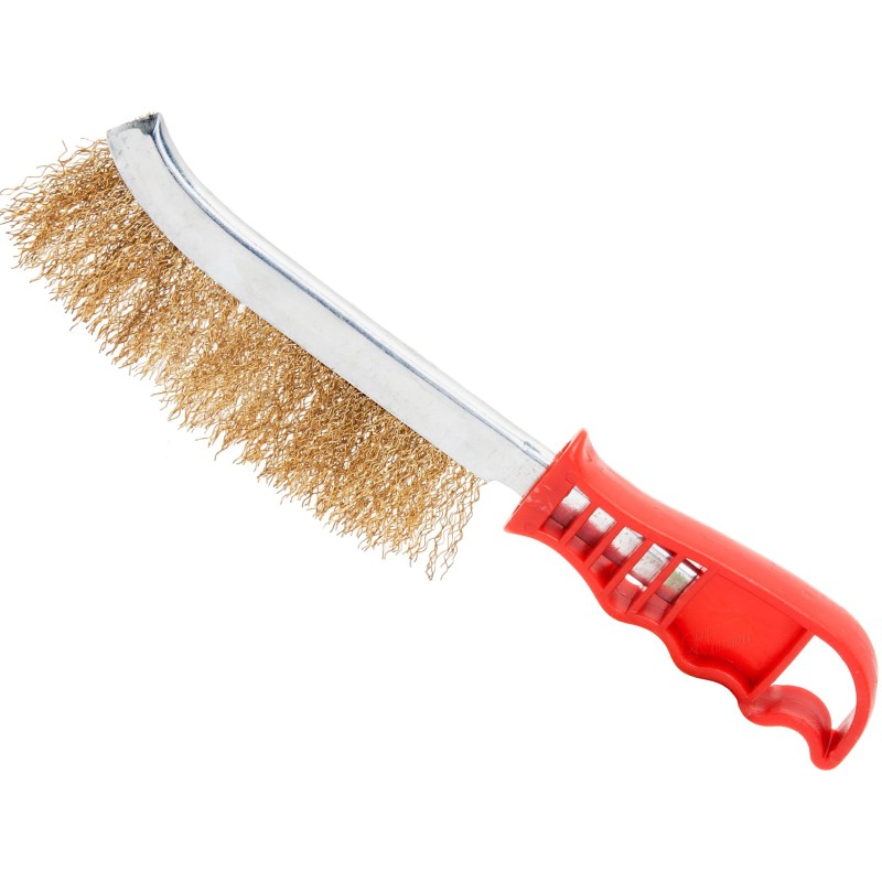 VOREL SZCZOTKA DRUCIANA STALOWA OCYNKOWANA