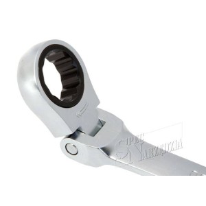 KING TONY KLUCZ PŁASKO-OCZKOWY Z GRZECHOTKĄ ŁAMANY 11MM