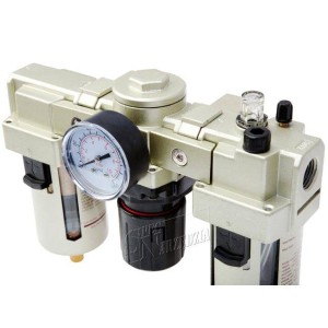 AIRPRESS ZESPÓŁ PRZYGOTOWANIA POWIETRZA 1/2" FILTR REDUKTOR NAOLEJACZ 10BAR 45234