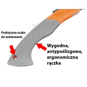 CORONA PIŁA DO GAŁĘZI DREWNA TEFLONOWA SKŁADANA PROSTA 180MM