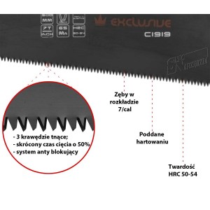 CORONA PIŁA PIŁKA DO DREWNA PŁATNICA 450MM C1918