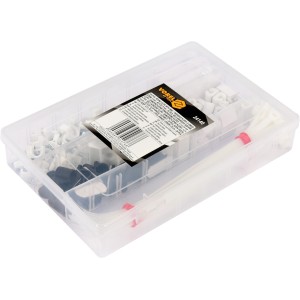 VOREL 24140 ZESTAW DO MOCOWAŃ KABLI 124SZT.