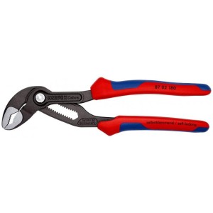 Knipex Szczypce Klucz Nastawne Rur Cobra Komp. Rączka 180 mm 87 02 180