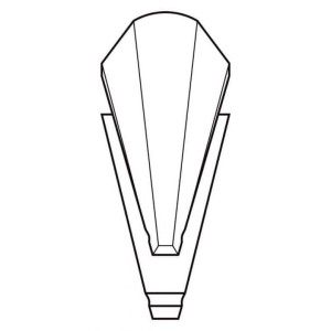 KNIPEX Pęseta Wygięta Precyzyjna Inox SMD 120mm 92 02 54