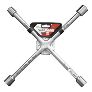 Yato Klucz krzyżakowy do kół samochodowych 17 19 21 22 mm YT-0800