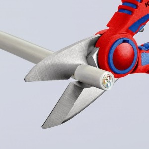 Knipex Nożyce Do Kabli Dla Elektryków z Zaciskarką Tulejek 160mm