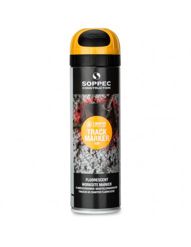 Soppec Track Marker Farba Spray Geodezyjna Do Znakowania w Aerozolu 500 ml Pomarańczowa