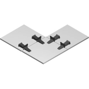 KUBALA SYSTEM POZIOMOWANIA PŁYTEK SMART LEVEL 100 KLIPS 1MM