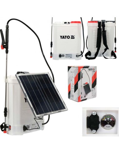 Yato Opryskiwacz Plecakowy Solarny Akumulatorowy 16L