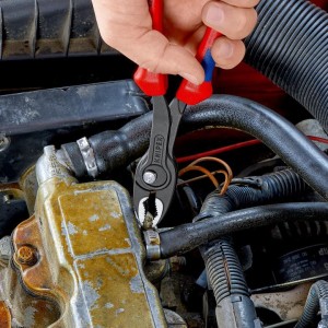 Knipex Szczypce Czołowe TwinGrip Nastawne Komp. Rączka 200mm 82 02 200