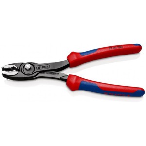 Knipex Szczypce Czołowe TwinGrip Nastawne Komp. Rączka 200mm 82 02 200