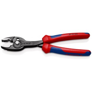 Knipex Szczypce Czołowe TwinGrip Nastawne Komp. Rączka 200mm 82 02 200