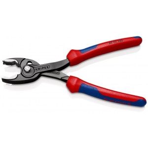 Knipex Szczypce Czołowe TwinGrip Nastawne Komp. Rączka 200mm 82 02 200