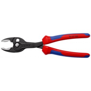 Knipex Szczypce Czołowe TwinGrip Nastawne Komp. Rączka 200mm 82 02 200