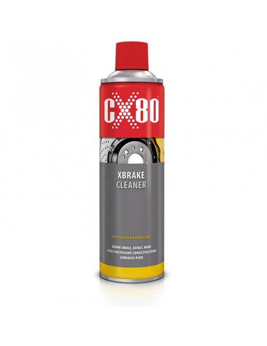 CX80 XBRAKE CLEANER BŁYSKAWICZNY PREPARAT DO CZYSZCZENIA HAMULCÓW 500ML